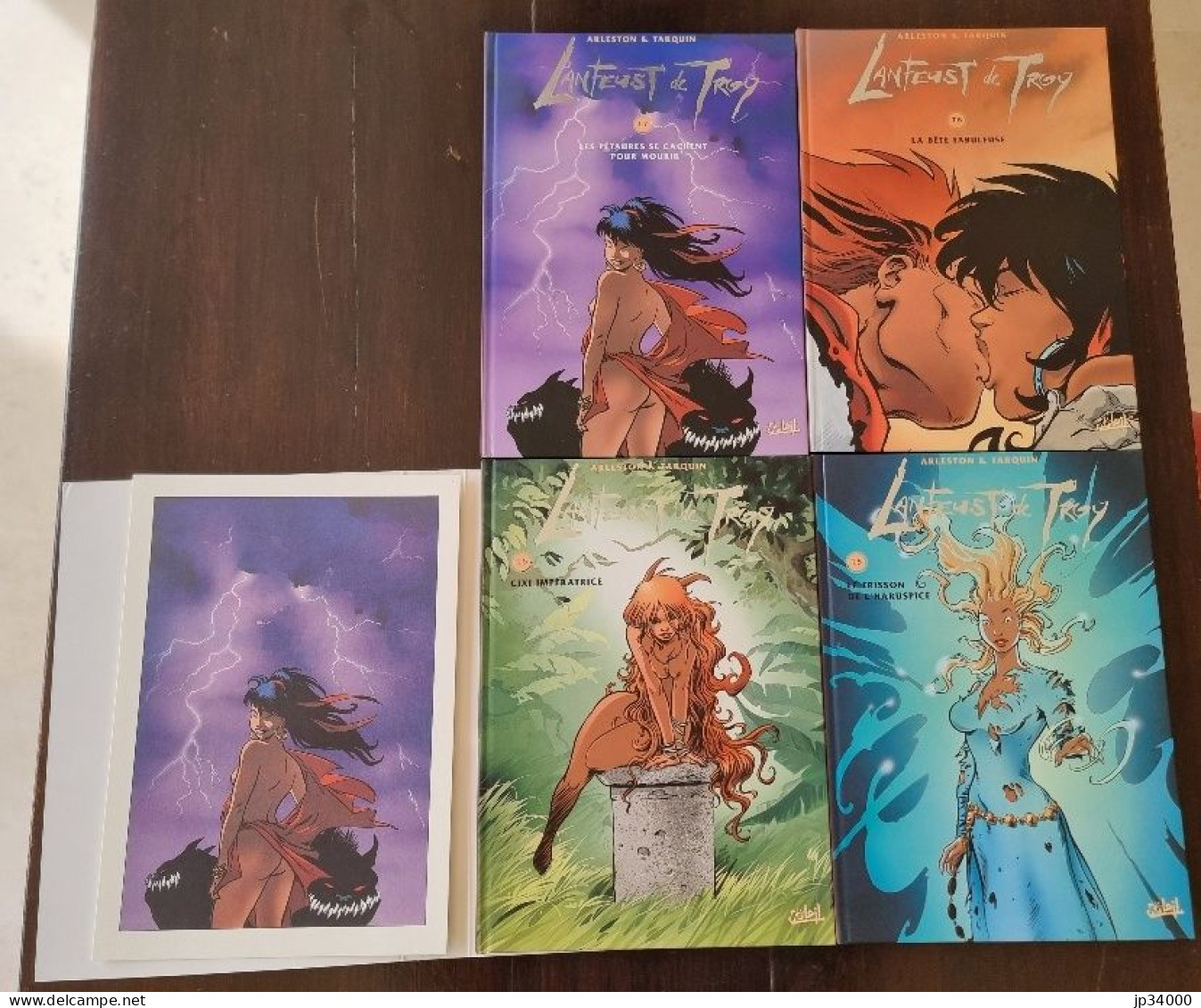 LANFEUST De TROY Intégrale 4 Bd Sous Coffret (5+6+7+8) Ed. Soleil 2003+Ex Libris - Lanfeust De Troy