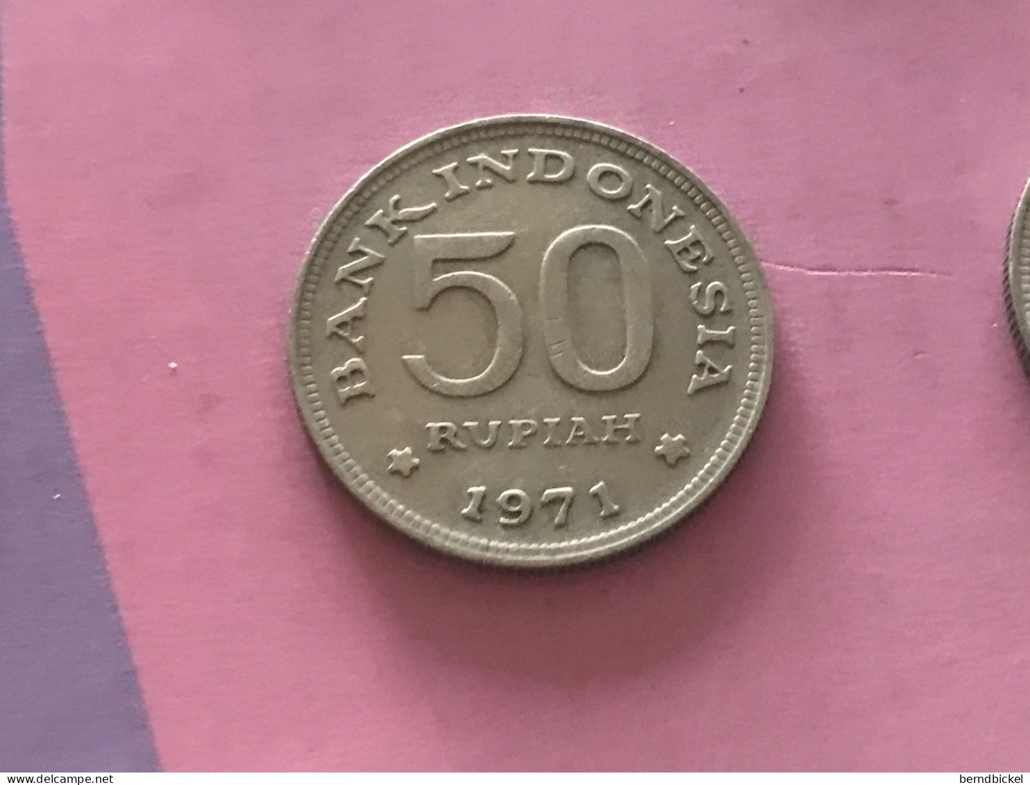 Münze Münzen Umlaufmünze Indonesien 50 Rupien 1971 - Indonesia