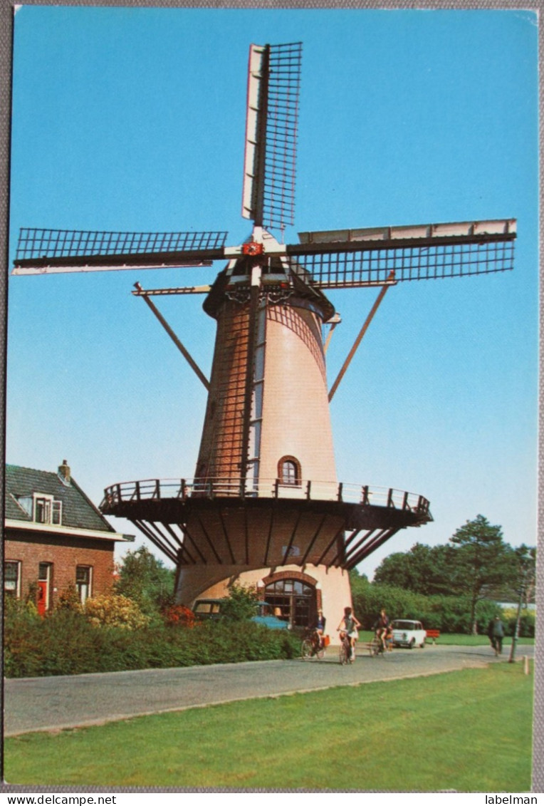 HOLLAND NETHERLANDS ROTTERDAM KROMME ZANDWEG WINDMILL CORN POSTCARD CARTOLINA ANSICHTSKARTE CARTE POSTALE POSTKARTE - Amsterdam