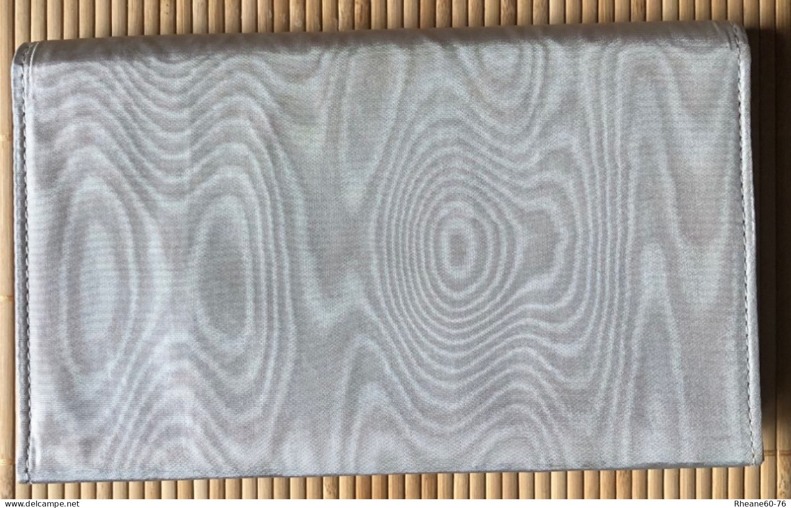 Pochette à Main En Tissu Moiré Collé (sur Carton épais) - 1 Pression - 1 Compartiment - Rigide - Andere & Zonder Classificatie