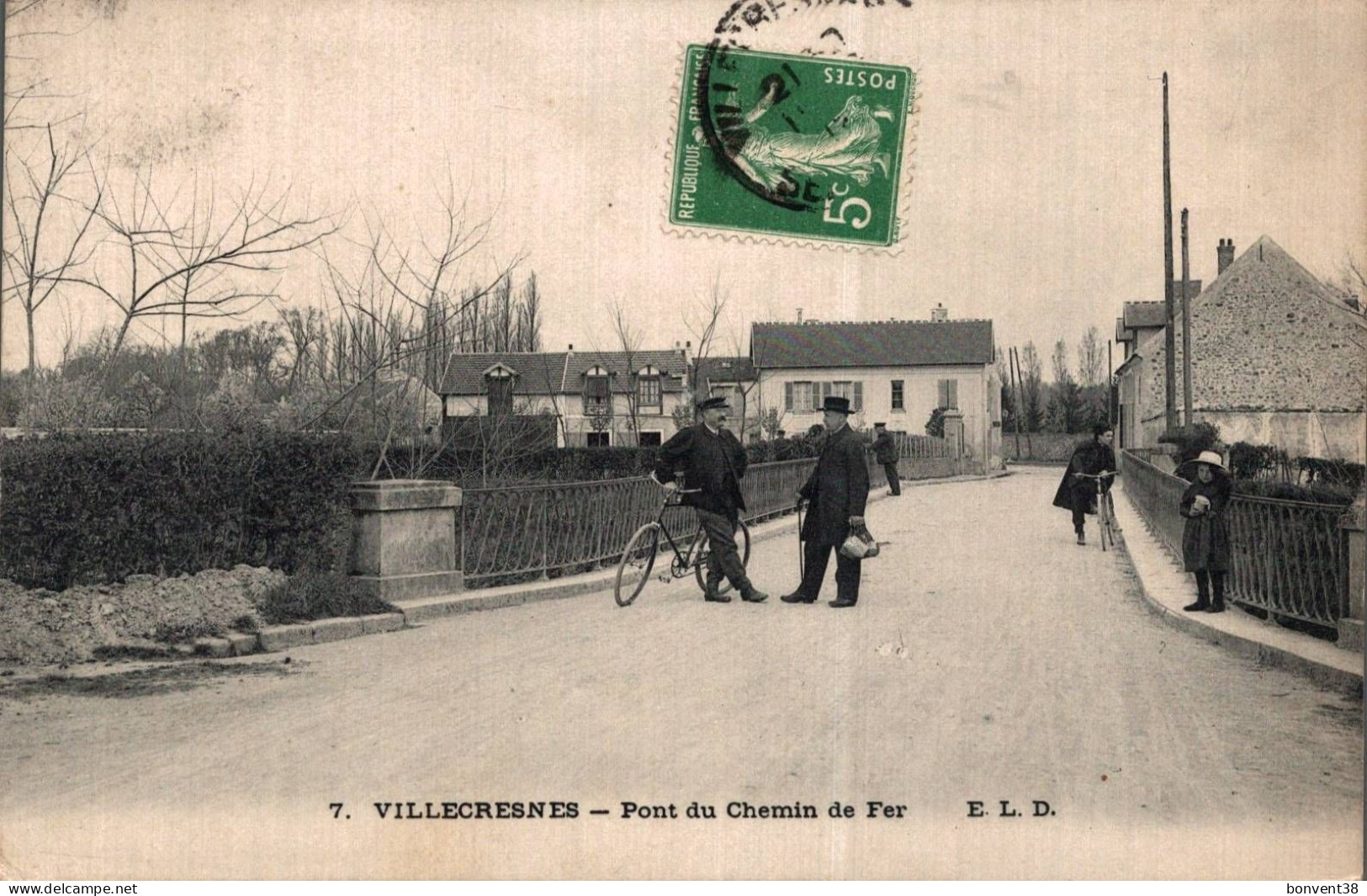 K1802 - VILLECRESNES - D94 - Pont Du Chemin De Fer - Villecresnes