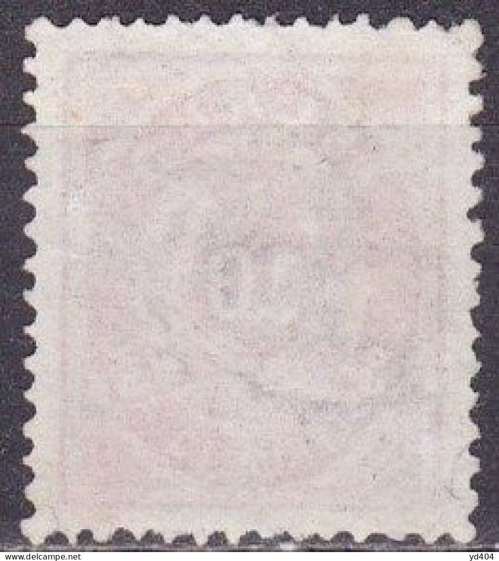 IS001B – ISLANDE – ICELAND – 1876 – NUMERAL VALUE IN AUR - PERF. 14X13,5 - SC # 11 USED 7,50 € - Gebruikt