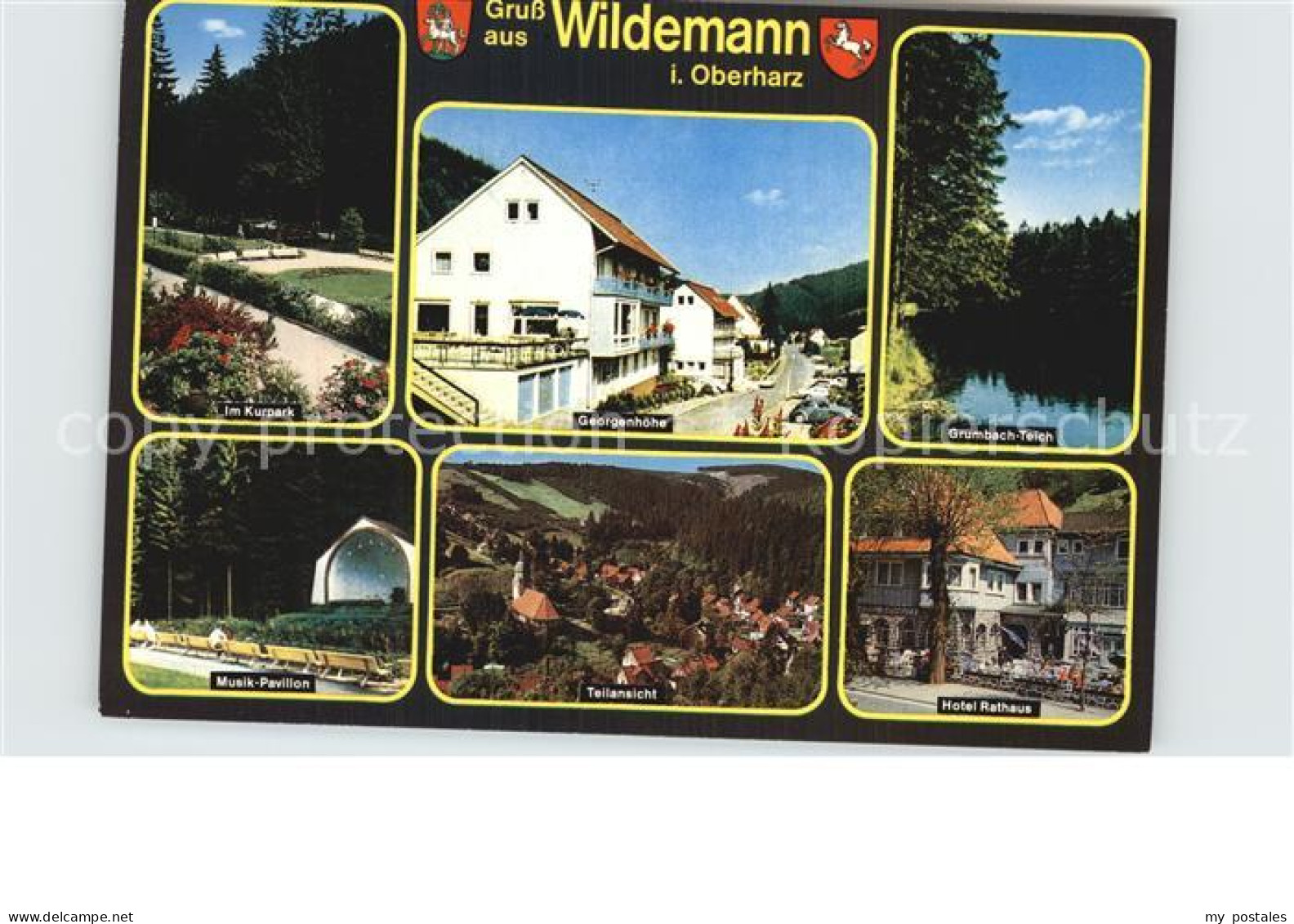 72582504 Wildemann Kurpark Musikpavillon Georgenhoehe Hotel Restaurant Grumbacht - Wildemann