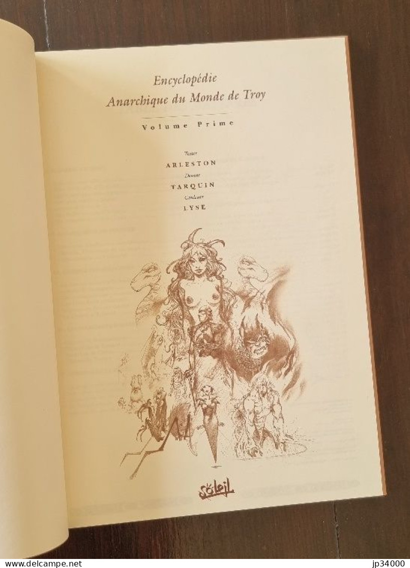 Encyclopédie Anarchique Du Monde De Troy 1 (Tarquin/ Arleston) E.O. 1999. Neuf - Lanfeust De Troy