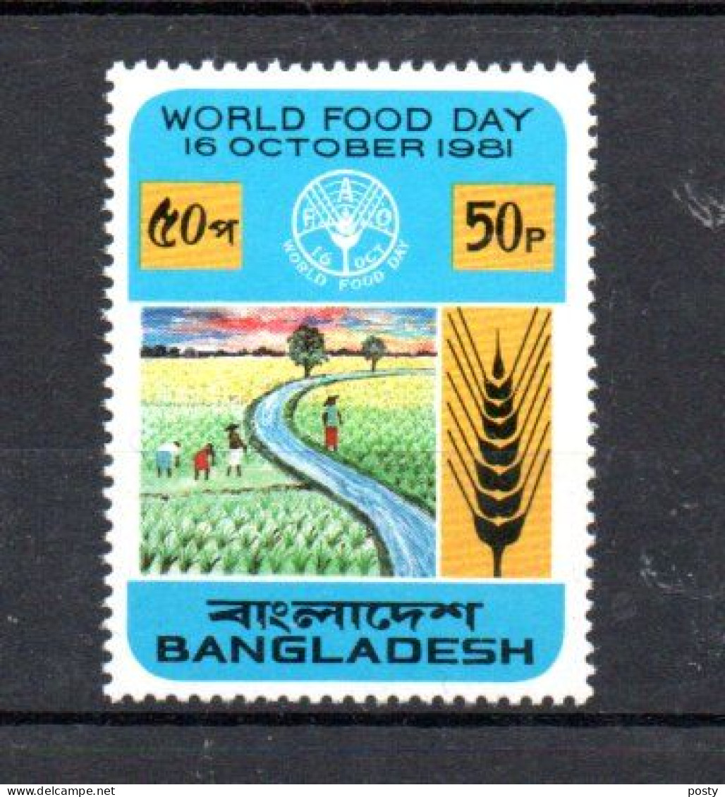 BANGLADESH - 1981 - AGRICULTURE - WORLD FOOD DAY - FARMING - CULTURES - - Bangladesch