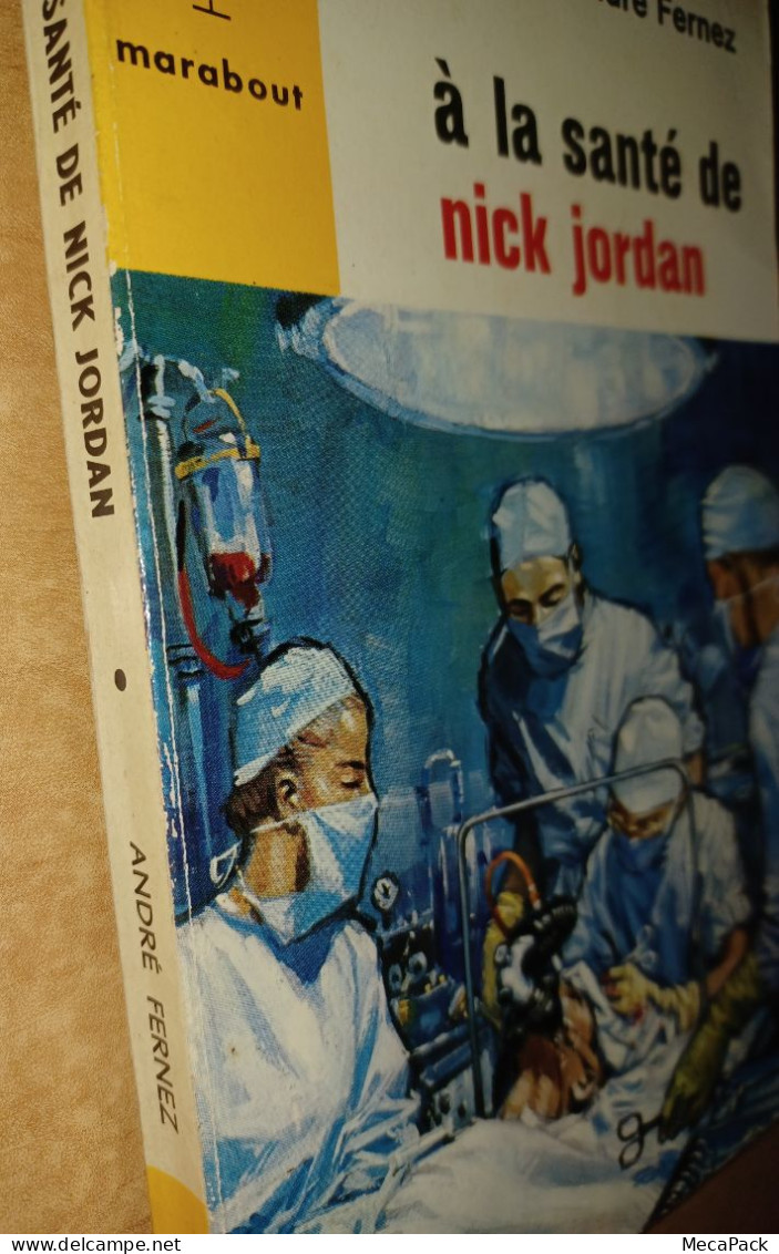 Anfré Fernez - A La Santé De Nick Jordan (1965) - Aventure