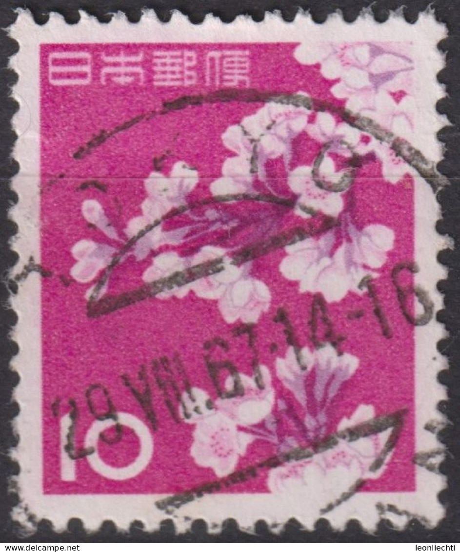 1961 Japan-Nippon ° Mi:JP 758A, Sn:JP 725, Yt:JP 677, Cherry Blossoms - Oblitérés