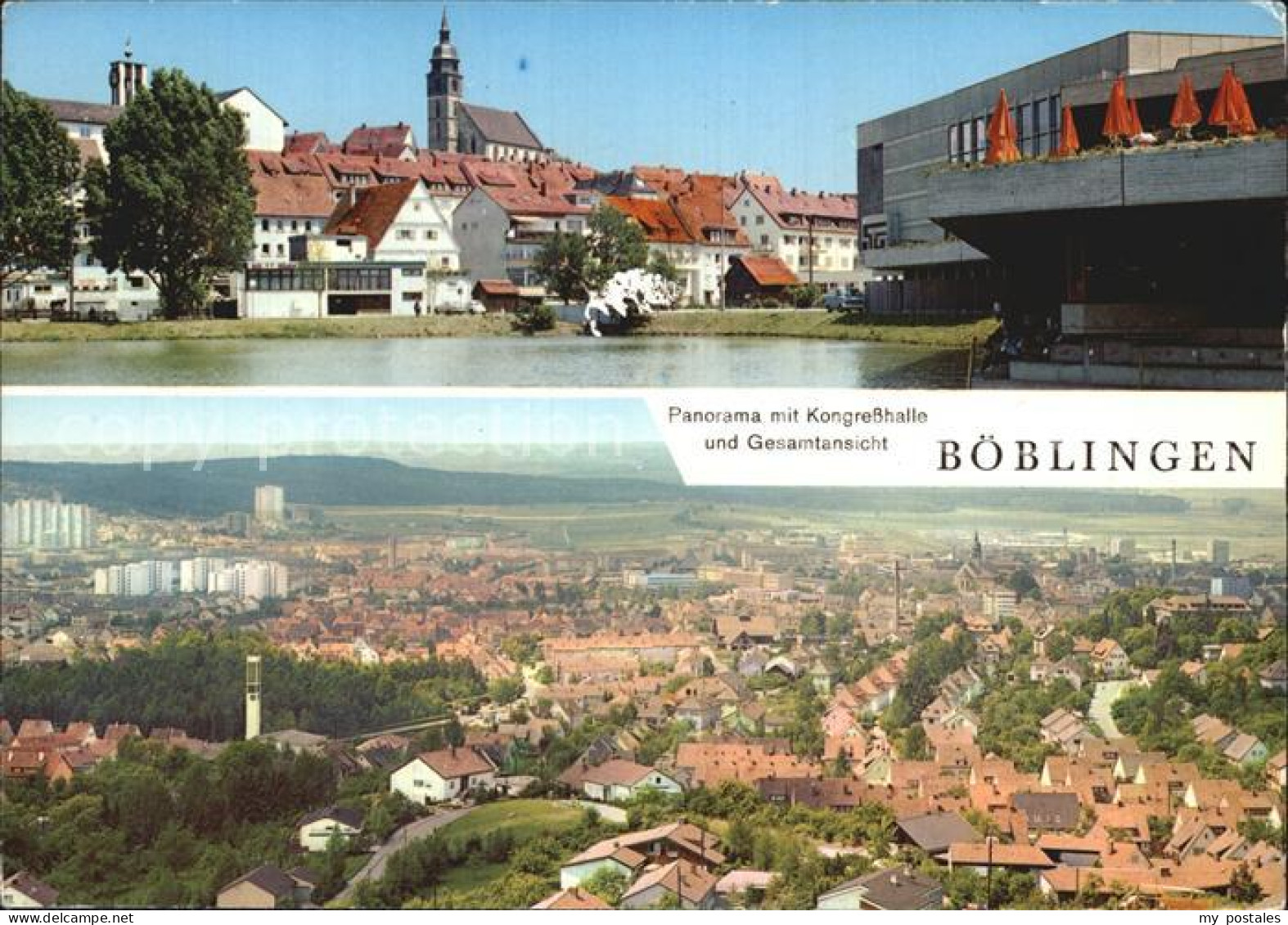 72581936 Boeblingen Kongresshalle Fliegeraufnahme Boeblingen - Böblingen