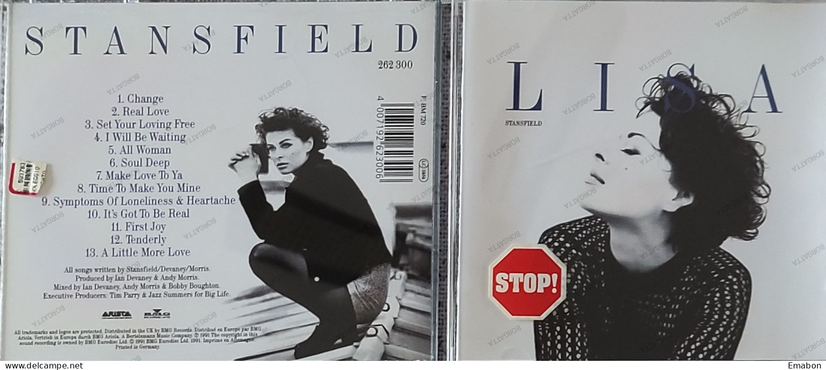 BORGATTA - FUNK  SOUL - Cd LISA STANSFIELD  - REAL LOVE - ARISTA/BMG  1991 -  USATO In Buono Stato - Soul - R&B