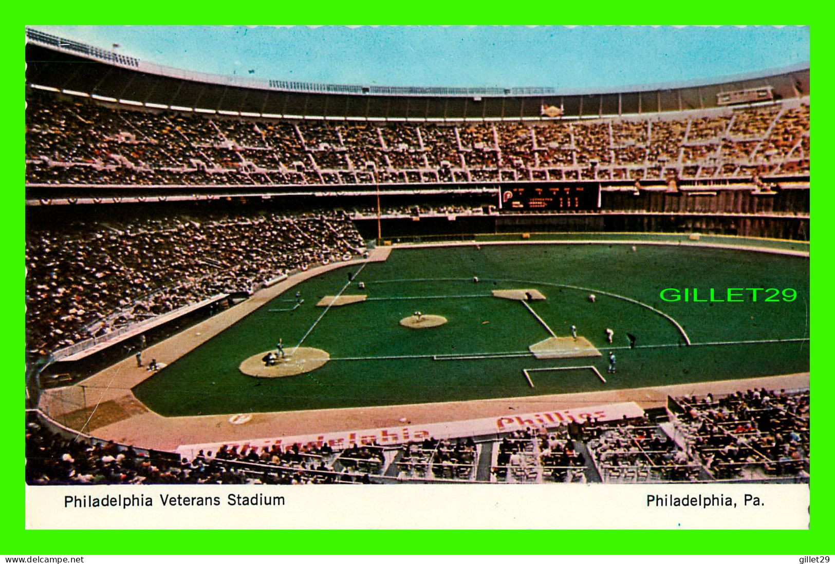 PHILADELPHIA, PA - PHILADELPHIA VETERANS STADIUM -  ART COLOR CARD DISTRIBUTORS - - Philadelphia