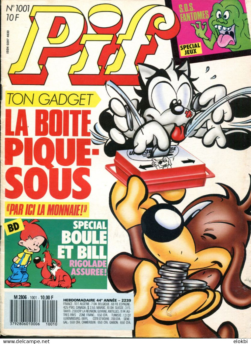 Pif Gadget N°1001 - 100 % Comique - Pif Gadget