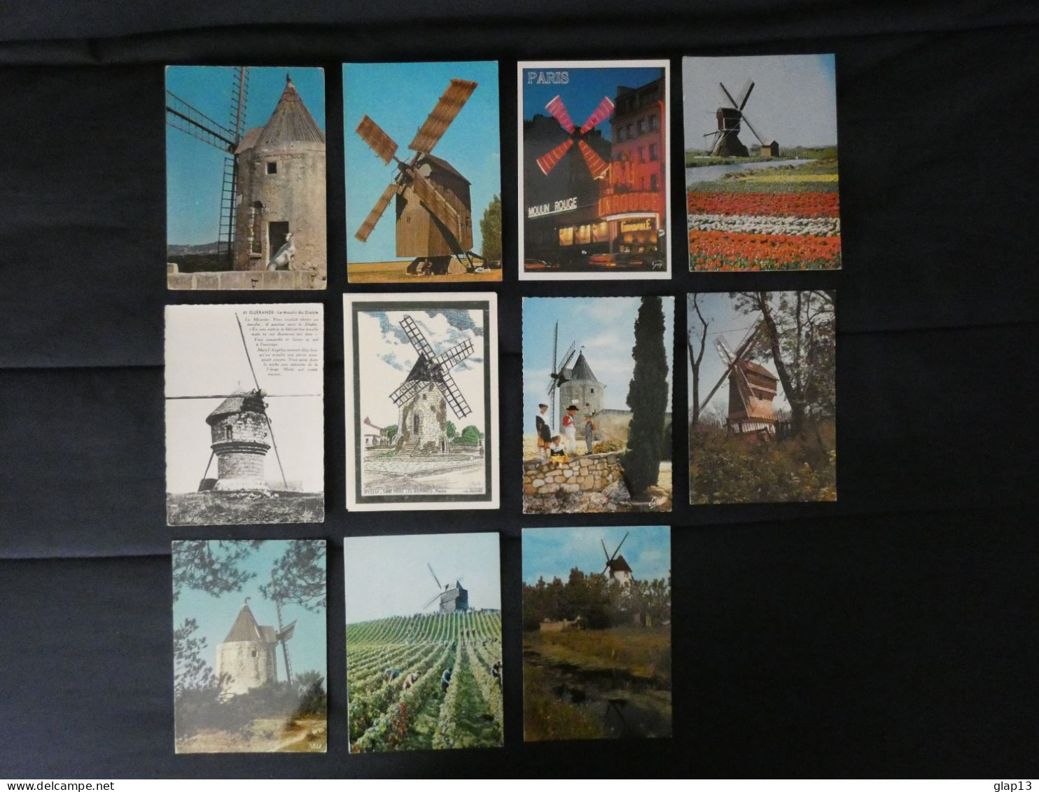 LOT DE 50 CARTES POSTALES DE MOULINS - Colecciones Y Lotes