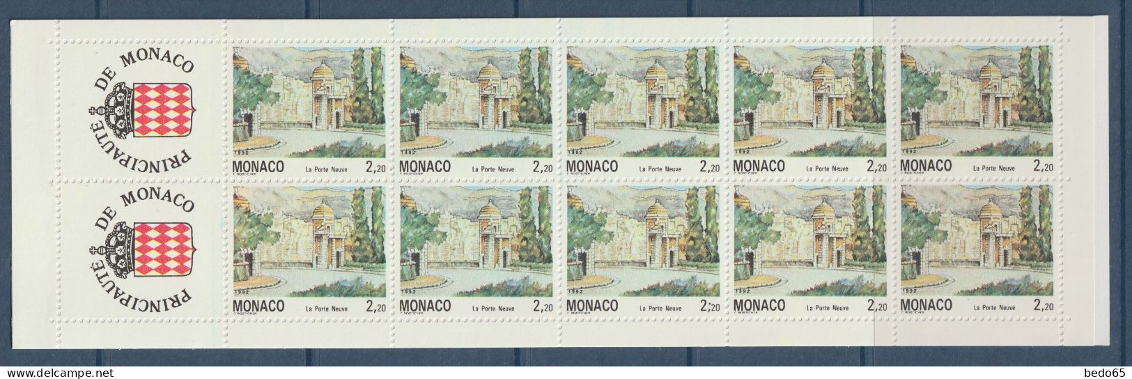 MONACO CARNET  N° 7 ( 1832 ) NEUF** LUXE SANS CHARNIERE / MNH /  CARNET NON PLIER - Postzegelboekjes