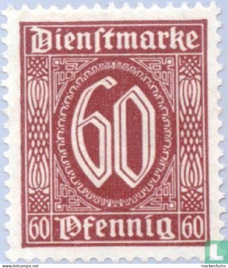 DR /  Dienst Nr. 66  Postfrisch - Servizio