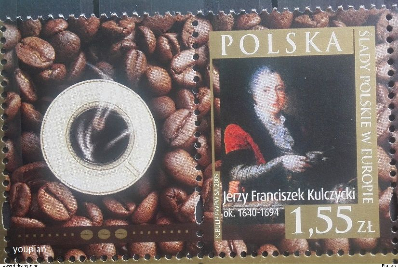 Poland 2009, Polish In Europe, MNH Unusual Stamps Strip - Unused Stamps