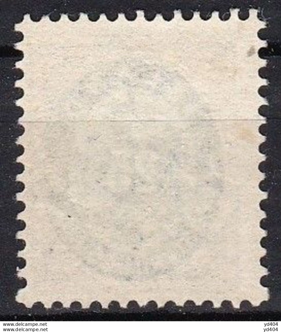 IS003H – ISLANDE – ICELAND – 1900 – NUMERAL VALUE IN AUR - PERF. 12 - SC # 29 USED 30 € - Usados