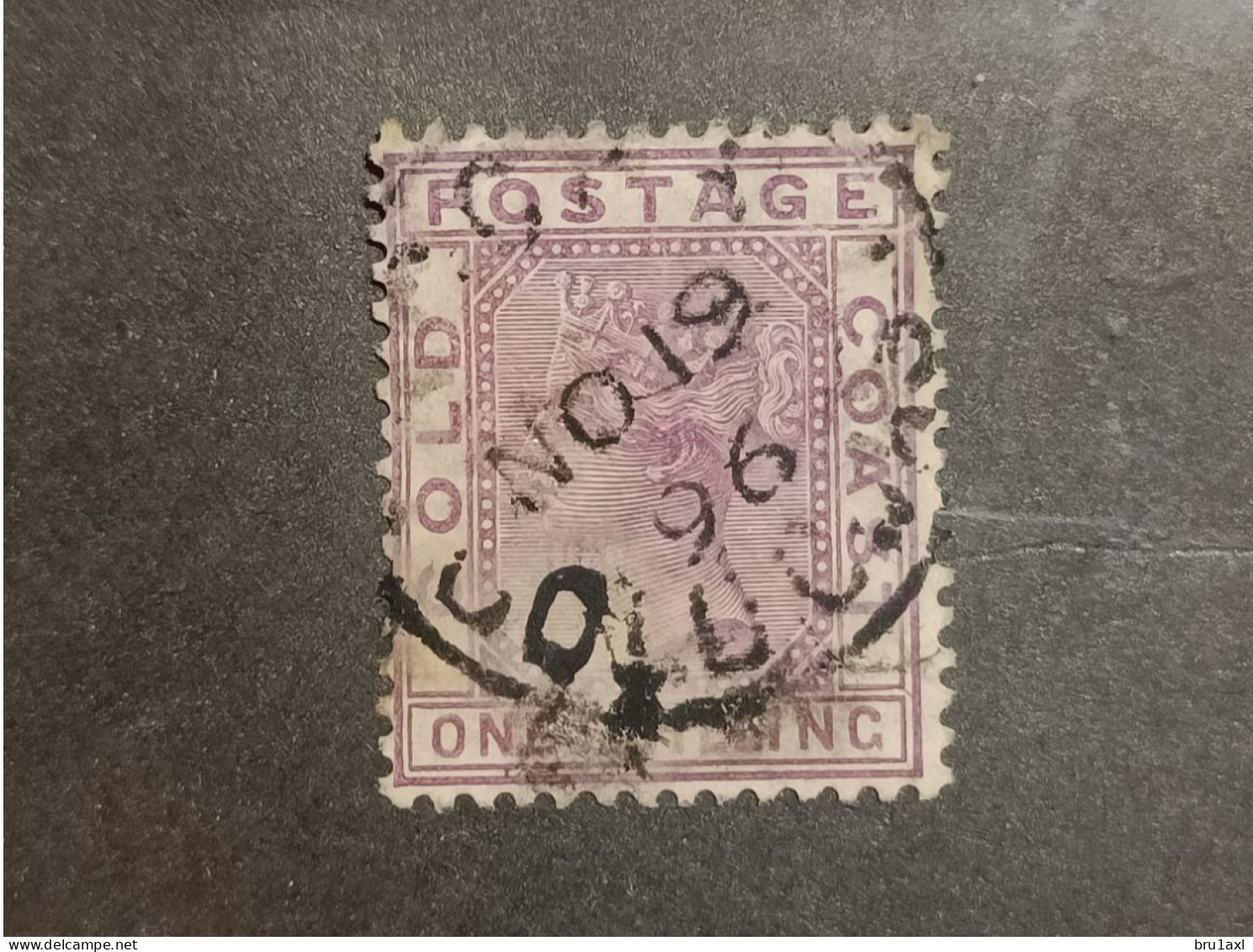 Gold Coast 1888 (1884-91) Yv 19 (457) - Côte D'Or (...-1957)