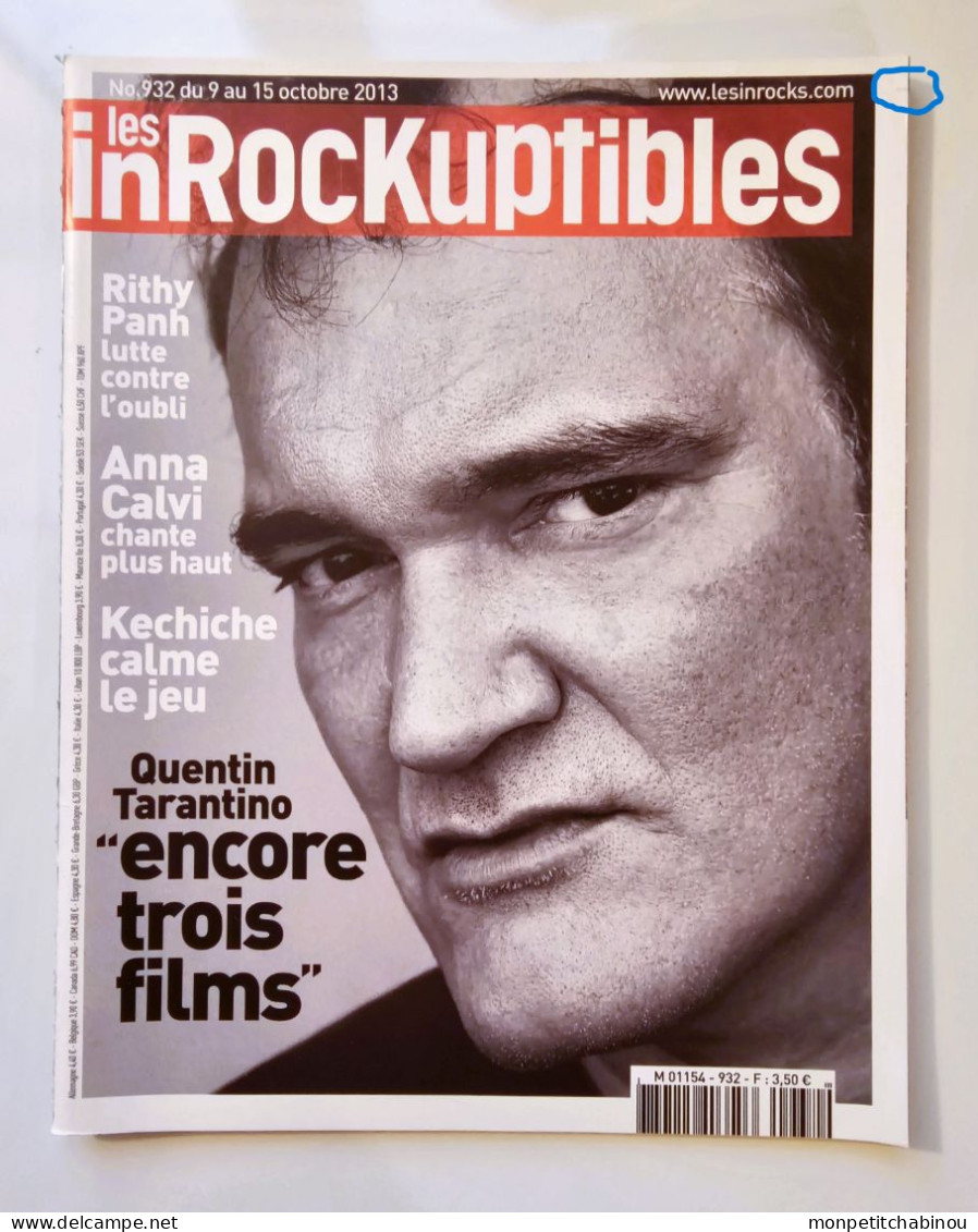 Magazine LES INROCKUPTIBLES N°932 (Du 9 Au 15 Octobre 2013) - Política