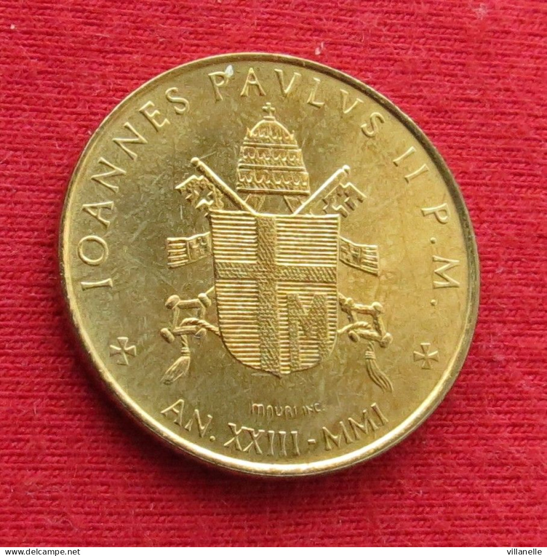 Vatican Vaticano 200 Lire 2001  W ºº - Vaticano