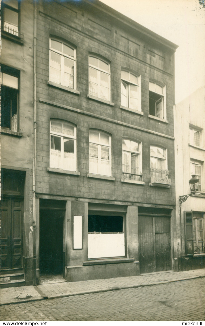 BRUXELLES- 51 RUE DE LA SAMARITAINE-BUREAU  ARMEE DU SALUT- PHOTOGRAPHIE ORIGINALE - Internationale Institutionen