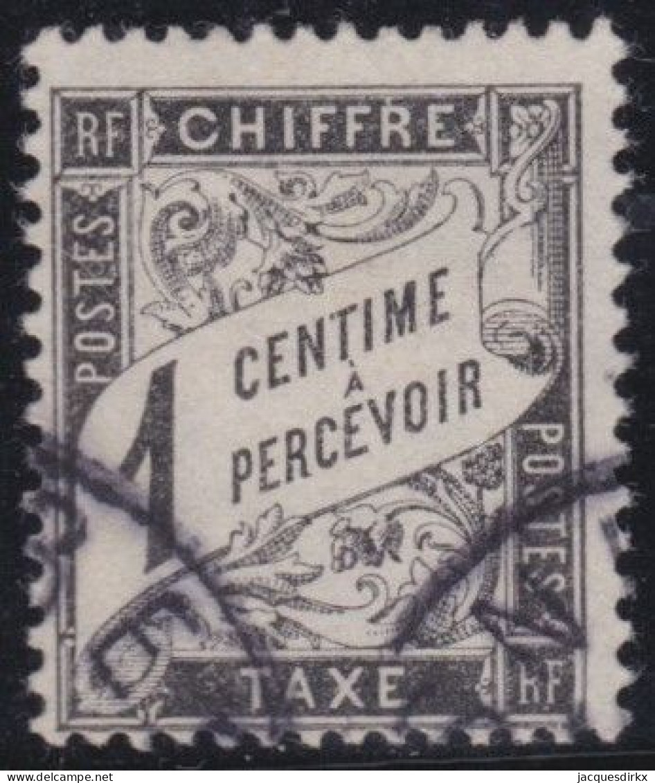 France  .  Y&T   .     Taxe  10  (2 Scans)   .   O      .    Oblitéré - 1859-1959 Used