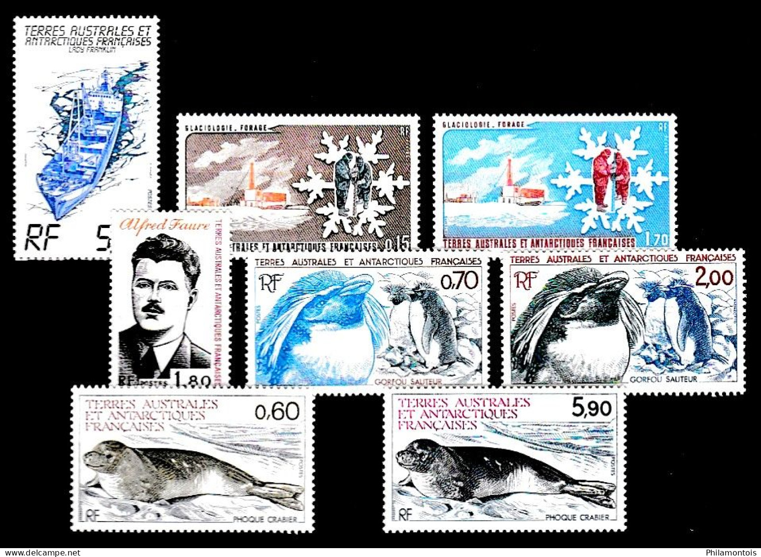 1983 Et 1984 (Poste) - 101 à 108 - Complet 8 Valeurs - Neufs N** - Très Beaux - Volledig Jaar