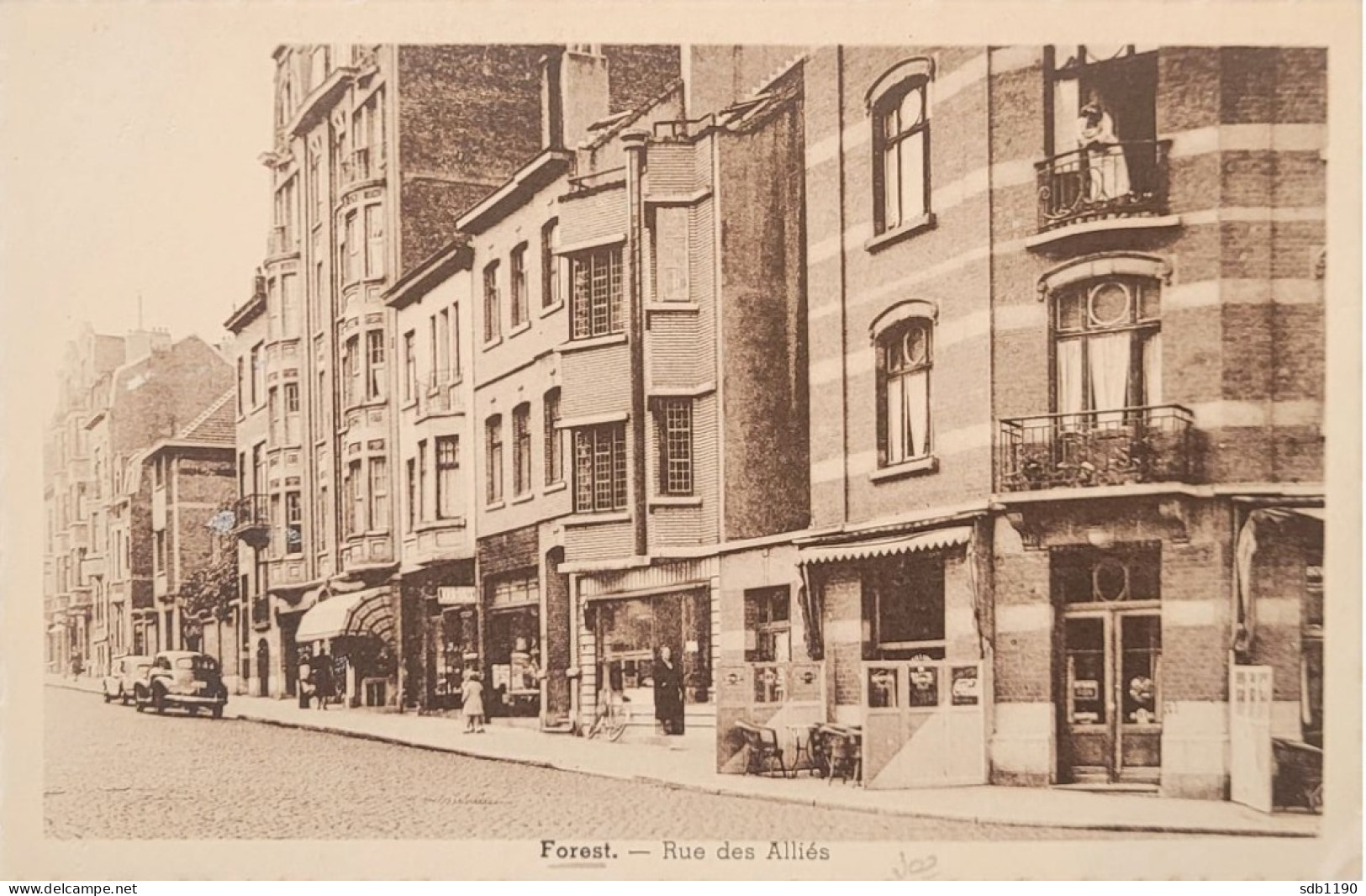 Forest - Rue Des Alliés (Ed. Ossieur Forest), Non Circulée - Forest - Vorst