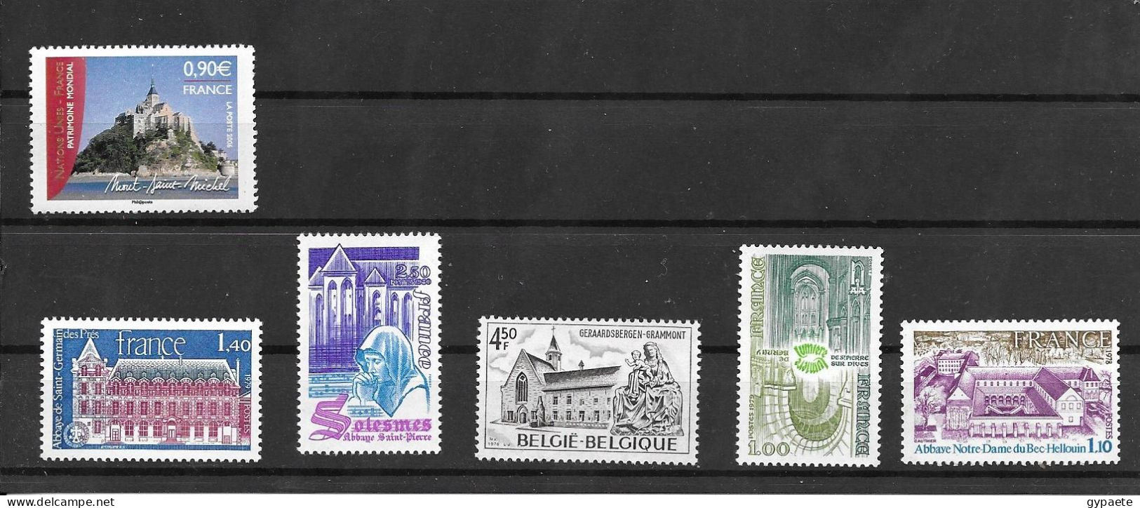 Abbayes Et Monastères - 36 Timbres / Abbeys And Monasteries - 36 Stamps - MNH - Abdijen En Kloosters