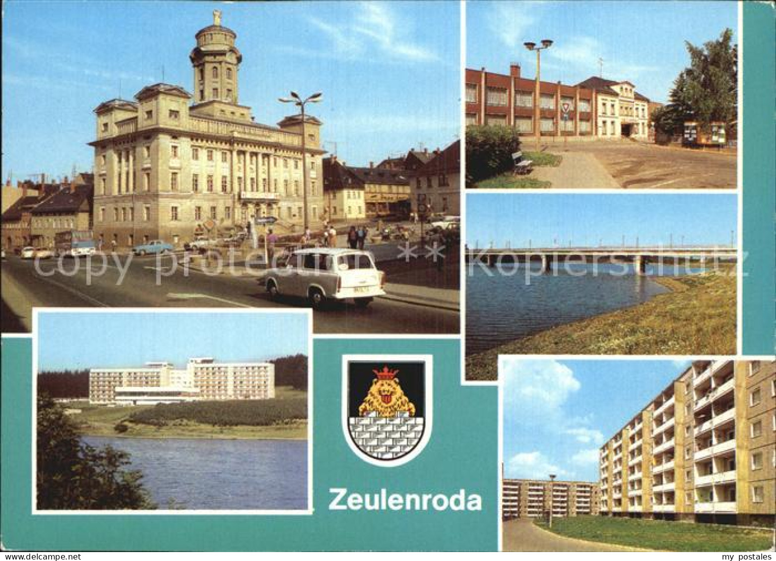 72578503 Zeulenroda-Triebes Rathaus Erholungsheim Talsperre Zeulenroda Zeulenrod - Zeulenroda