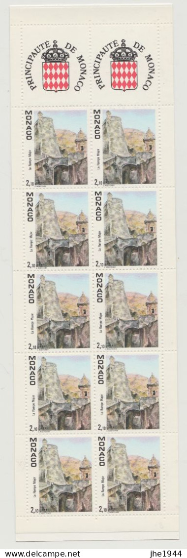 Monaco Carnet N° 05 Vues Du Vieux Monaco-Ville ** - Postzegelboekjes