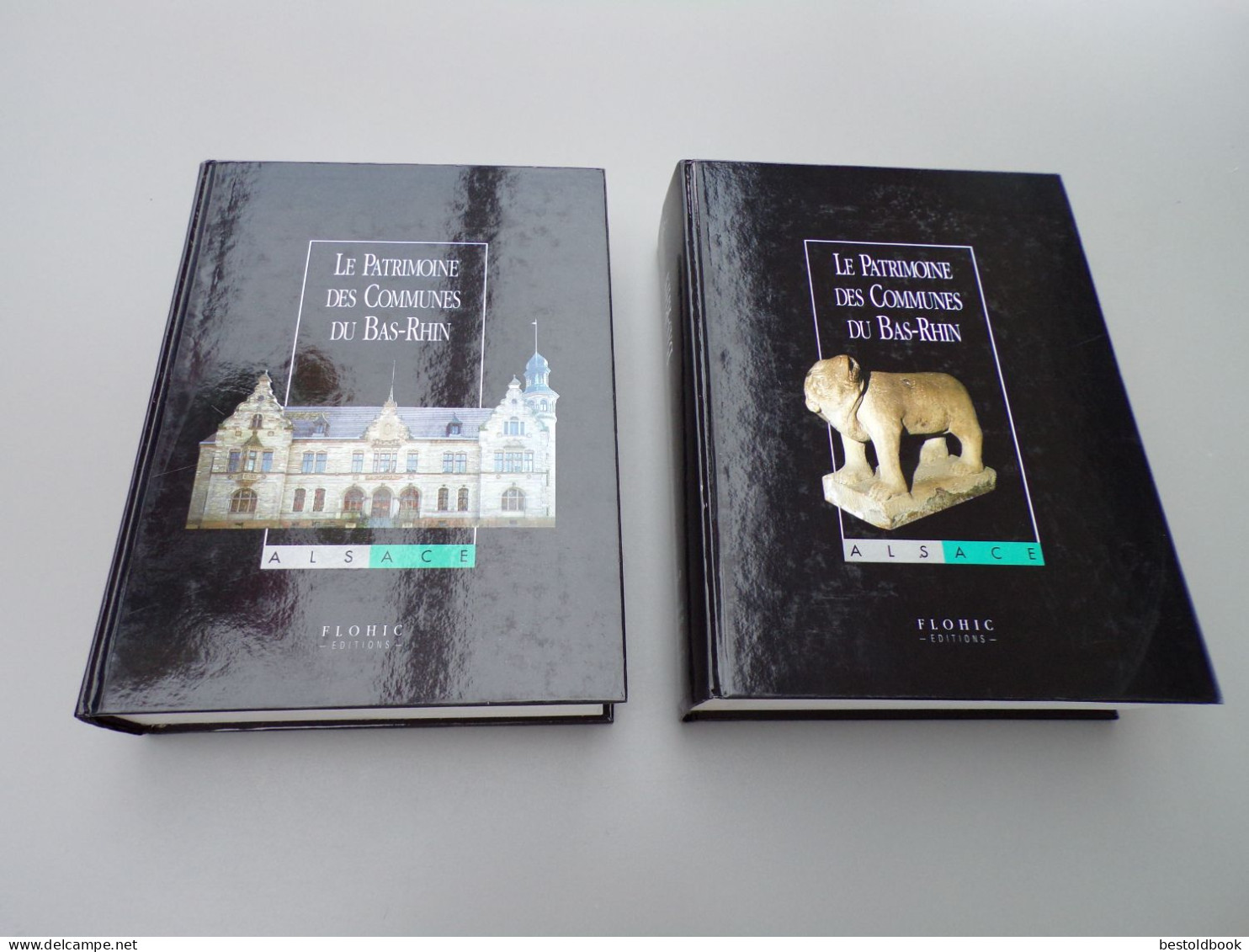 Le Patrimoine Des Communes Du Bas-Rhin- 2 Volumes Complet - Ed. Flohic - Alsace