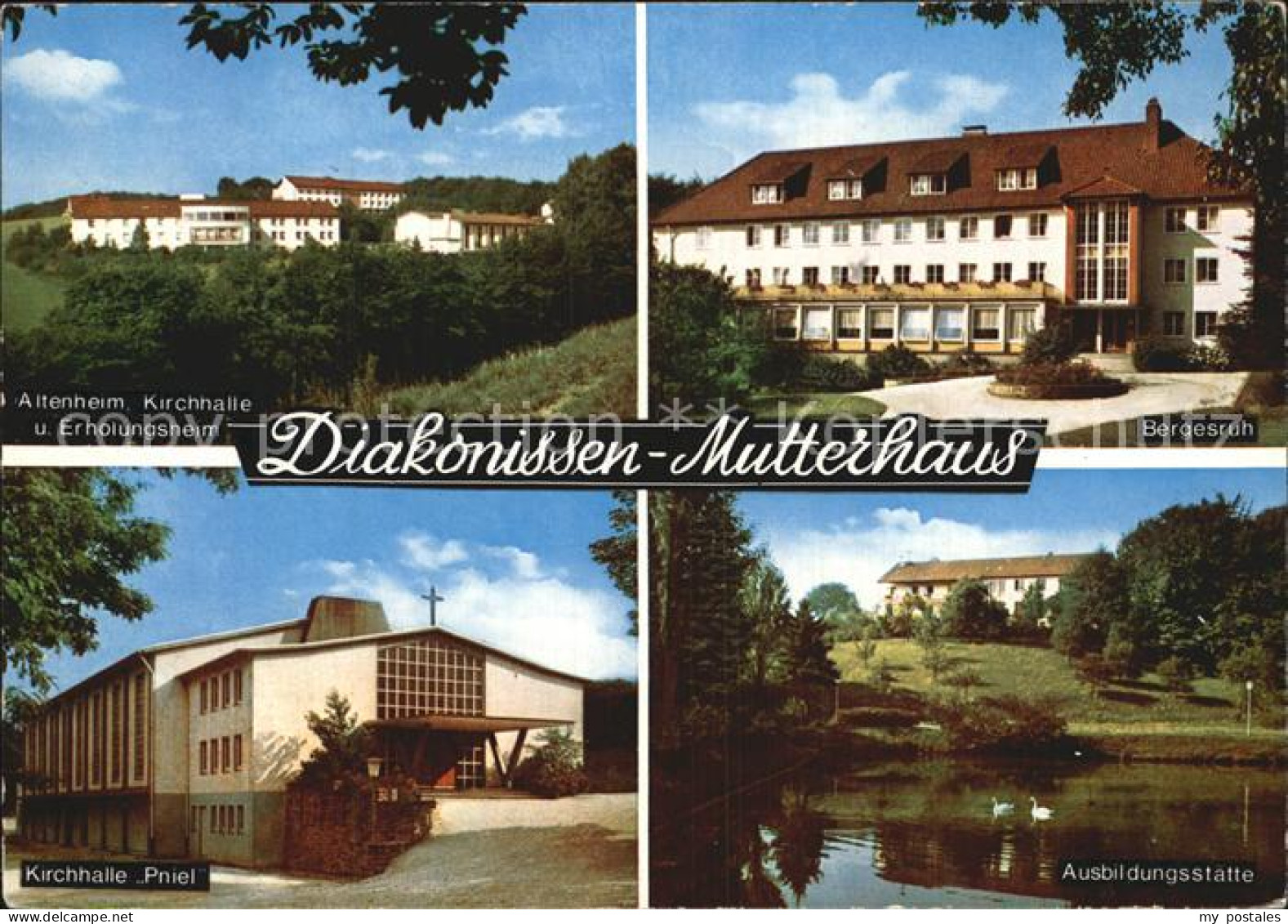 72577707 Velbert Diakonissen Mutterhaus Altenheim Bergesruh Kirchhalle Ausbildun - Velbert