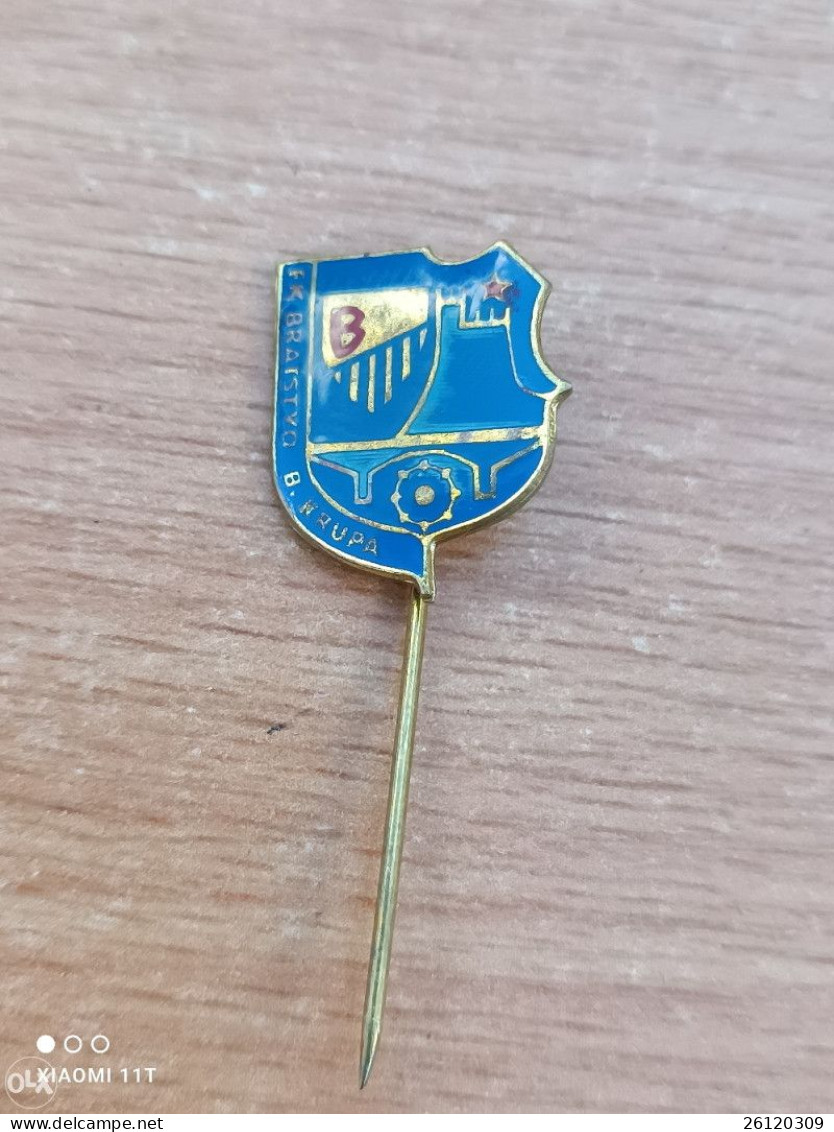 FK BRATSTVO BOSANSKA KRUPA From Yugoslavian Period PIN PAYPAL ONLY - Sin Clasificación