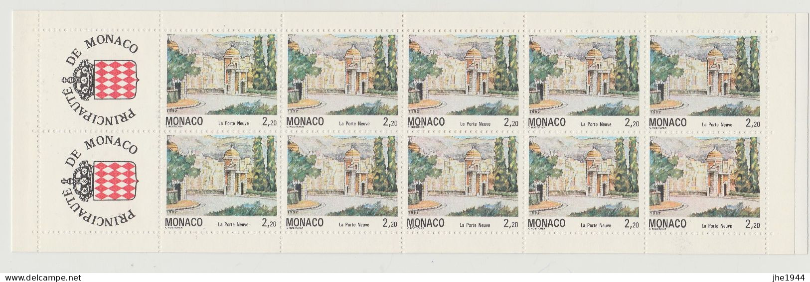 Monaco Carnet N° 07 Vues Du Vieux Monaco-Ville ** - Postzegelboekjes