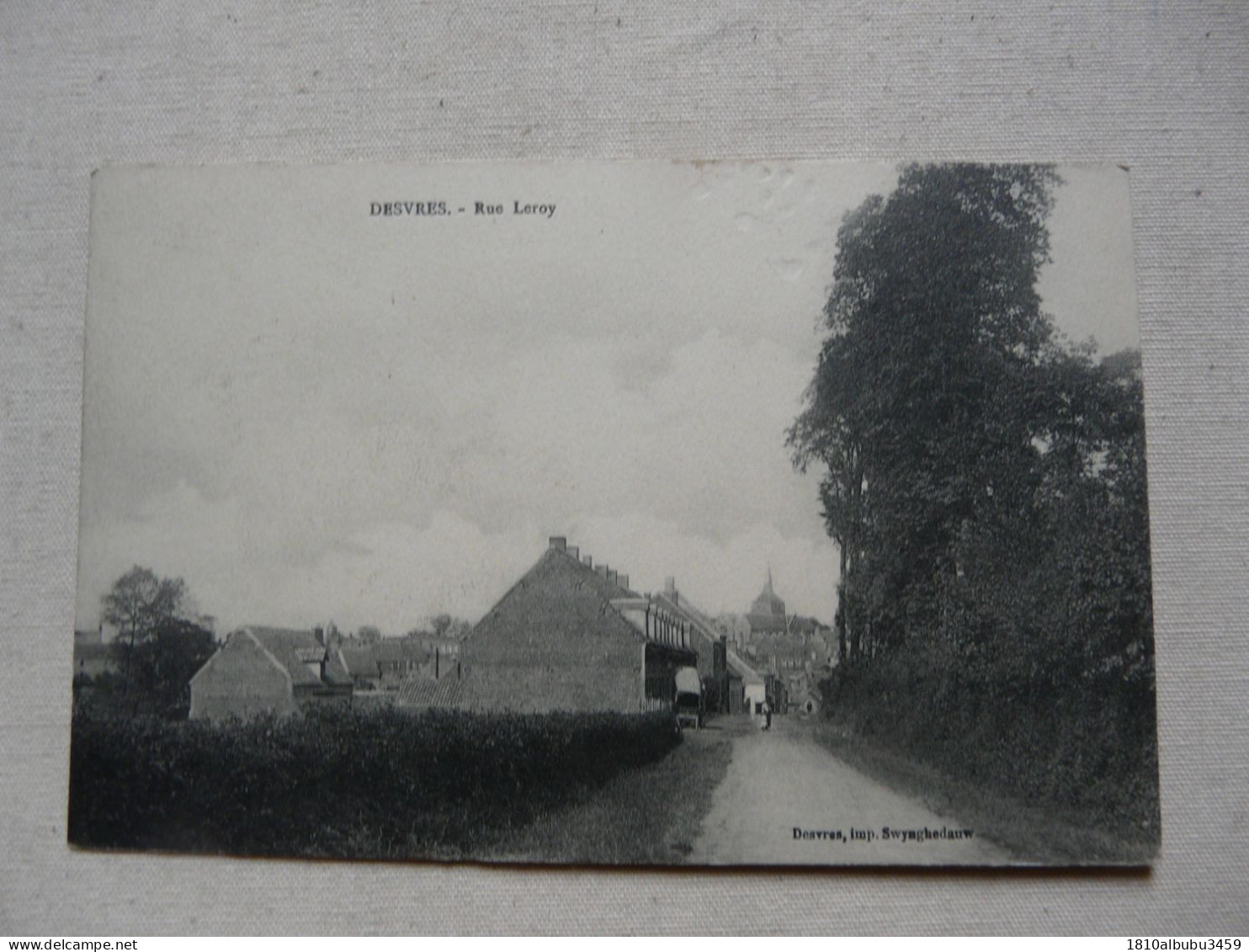 RARE - CPA 62 PAS DE CALAIS - DESVRES : Rue Leroy - Desvres