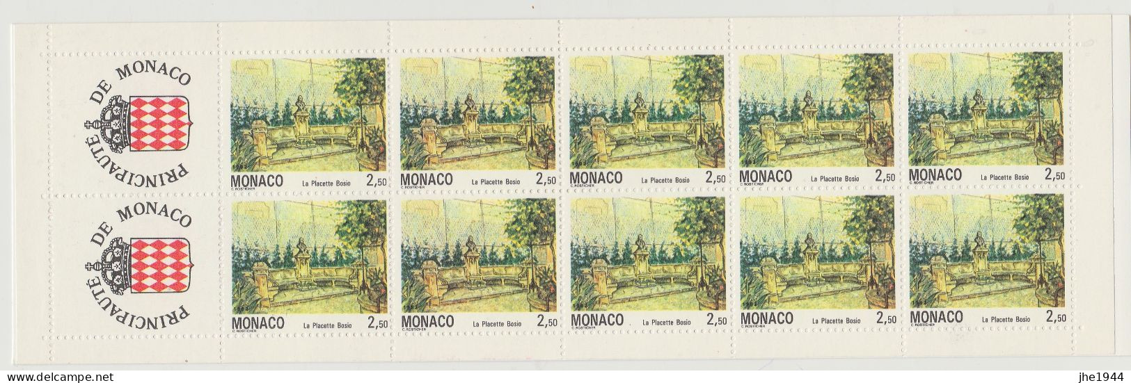 Monaco Carnet N° 08 Vues Du Vieux Monaco-Ville ** - Postzegelboekjes