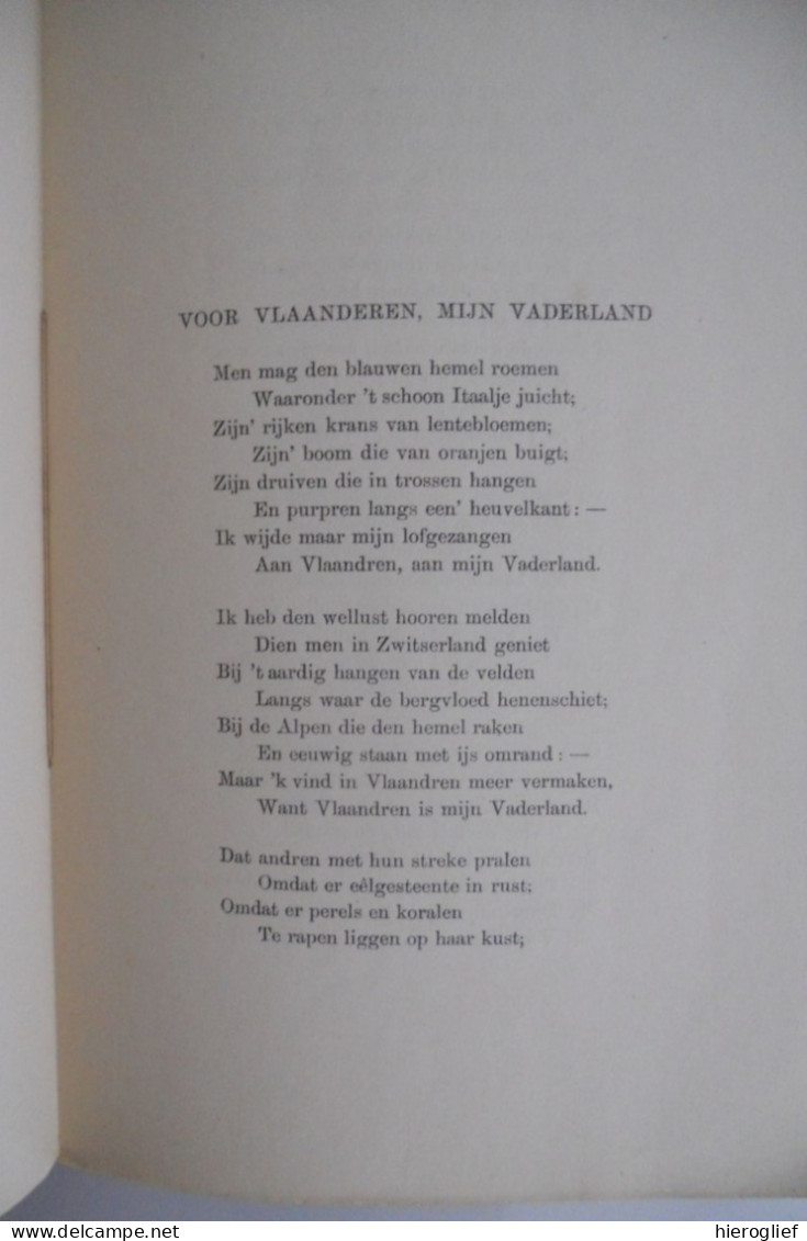 GEDICHTEN Door Leonard Lodewijk De Bo ° Beveren-Leie + Poperinge St Lodewijkscollege Brugge 1874 Waregem - Poesia