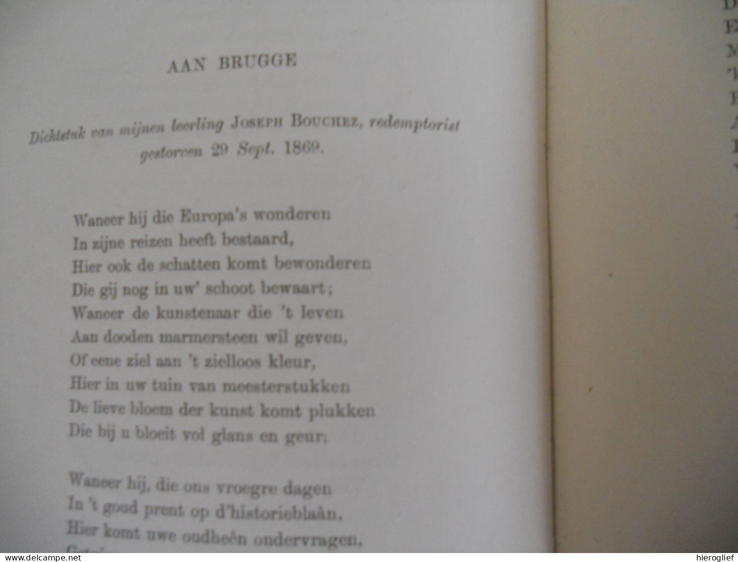 GEDICHTEN Door Leonard Lodewijk De Bo ° Beveren-Leie + Poperinge St Lodewijkscollege Brugge 1874 Waregem - Poëzie