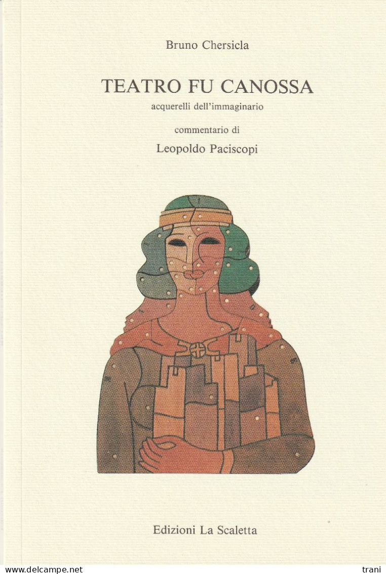 TEATRO FU CANOSSA - Acquerelli Dell'immaginario Di Bruno Chersicla - Arte, Antigüedades