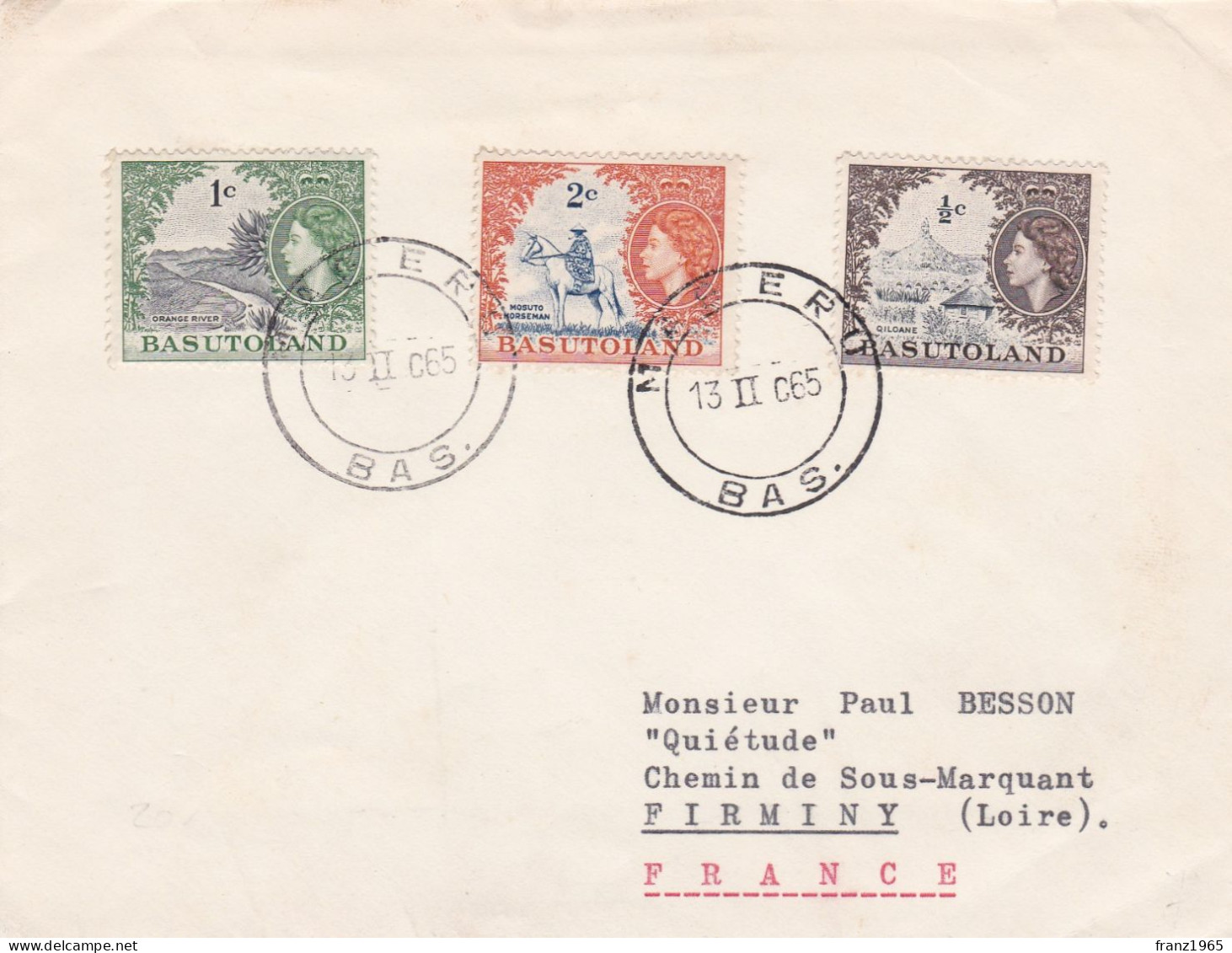 From Basutoland To France, 1965 - 1965-1966 Interne Autonomie