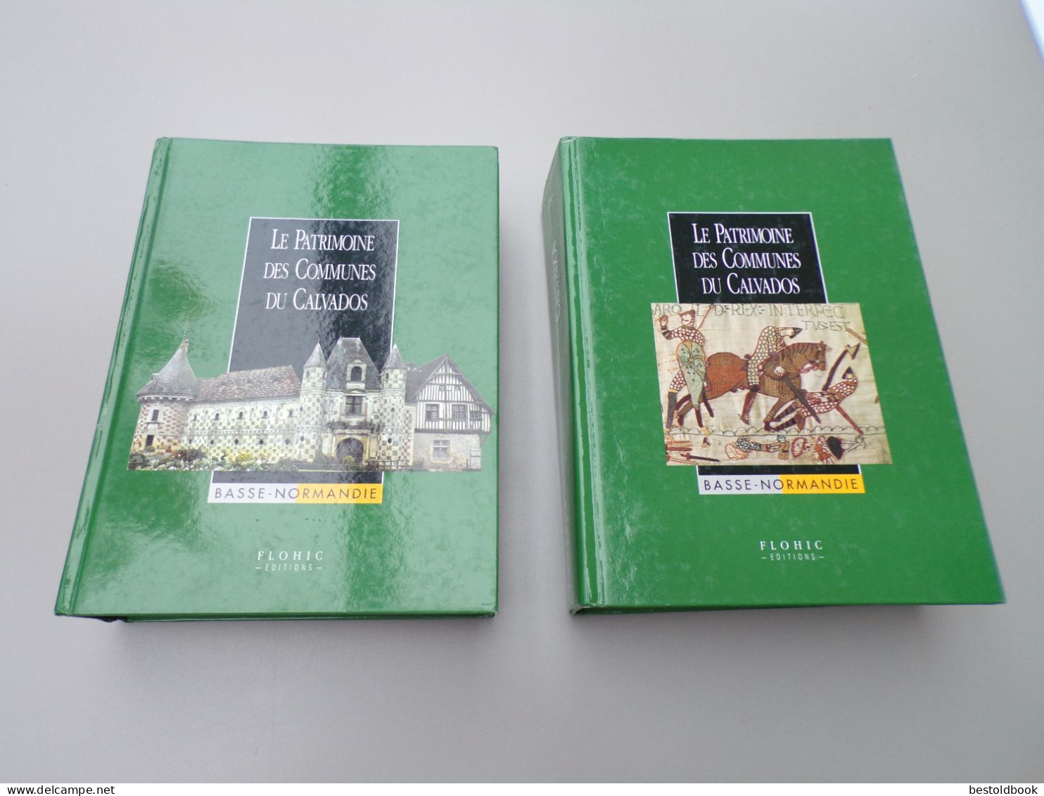 Le Patrimoine Des Communes Du Cavados  2 Volumes Complet - Ed. Flohic - Normandie