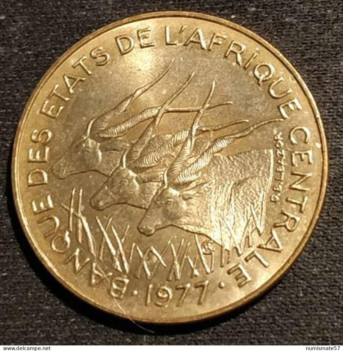 ETATS DE L'AFRIQUE CENTRALE - 10 FRANCS 1977 - KM 9 - Other - Africa