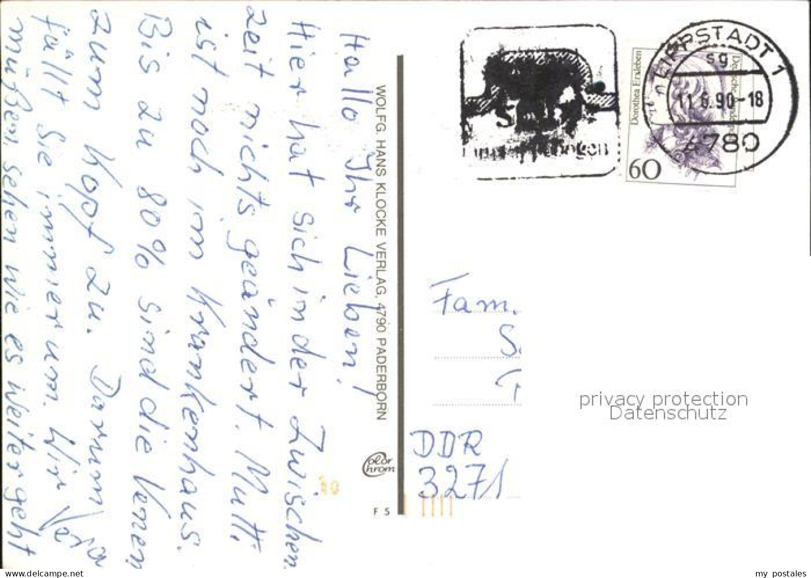 72574176 Lippstadt Poststrasse Theater Marienkirche Bernhardbrunnen Marktbrunnen - Lippstadt