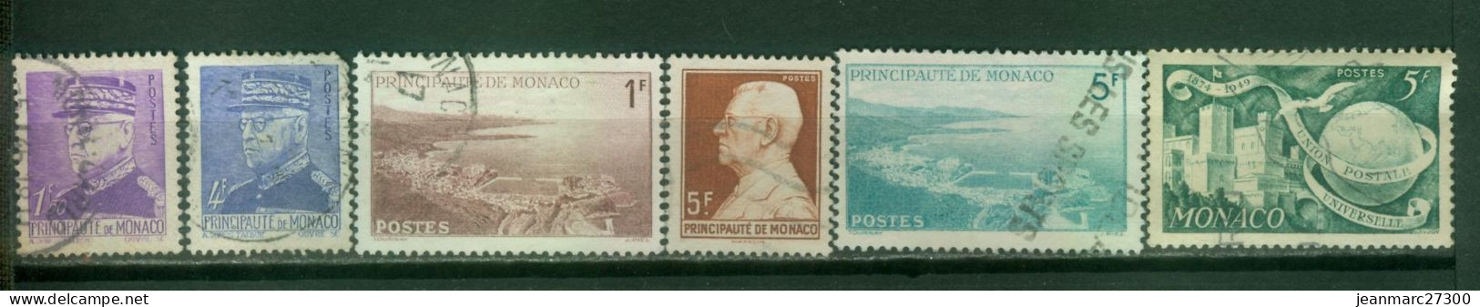 Monaco YT N°230 à 332 Oblitérés - Used Stamps
