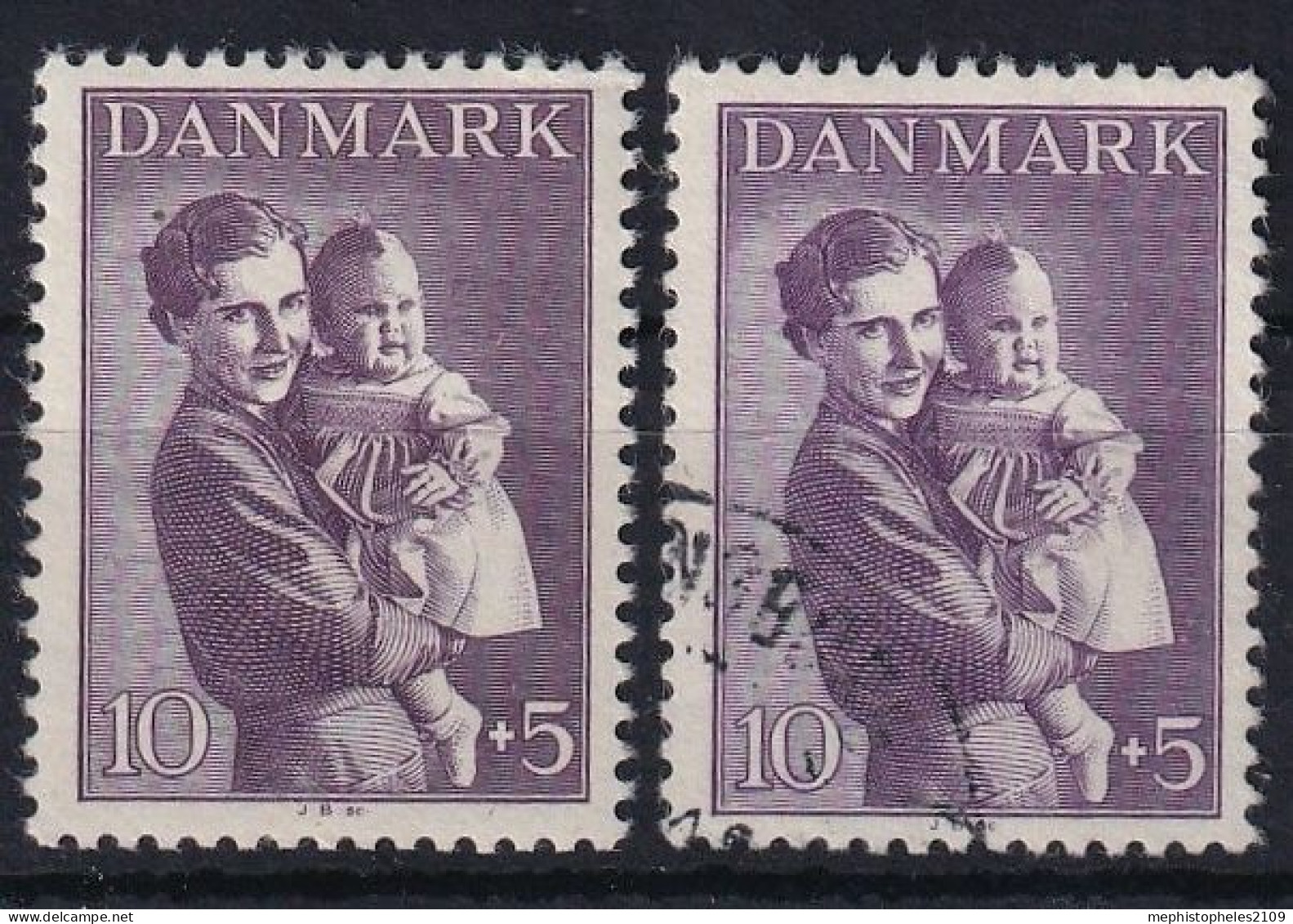 DENMARK 1941 - MNH + Canceled - Mi 264 - Unused Stamps