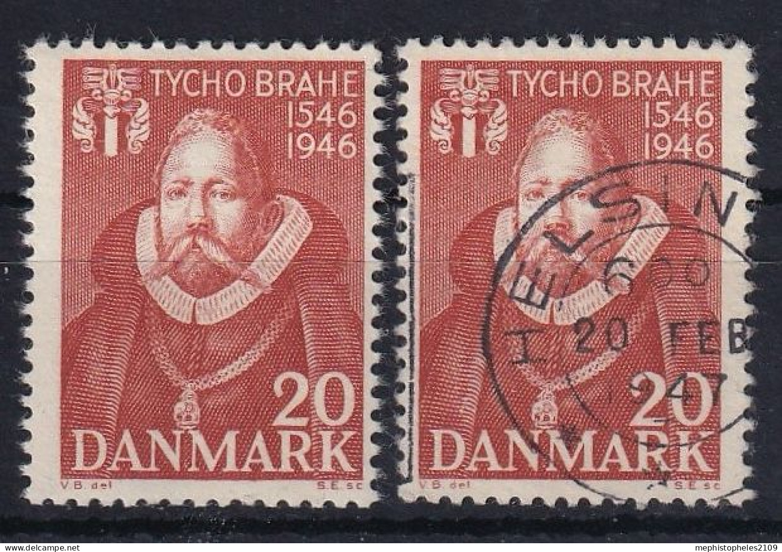 DENMARK 1946 - MNH + Canceled - Mi 294 - Unused Stamps
