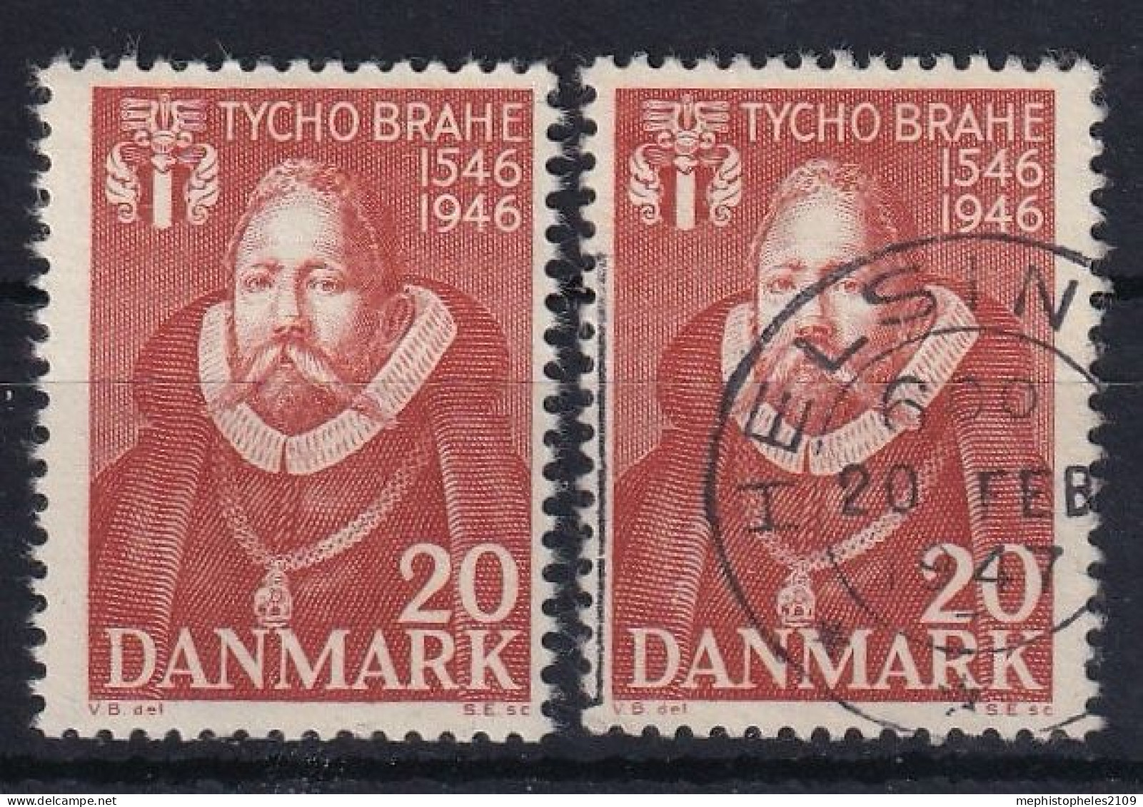 DENMARK 1946 - MNH + Canceled - Mi 294 - Ungebraucht