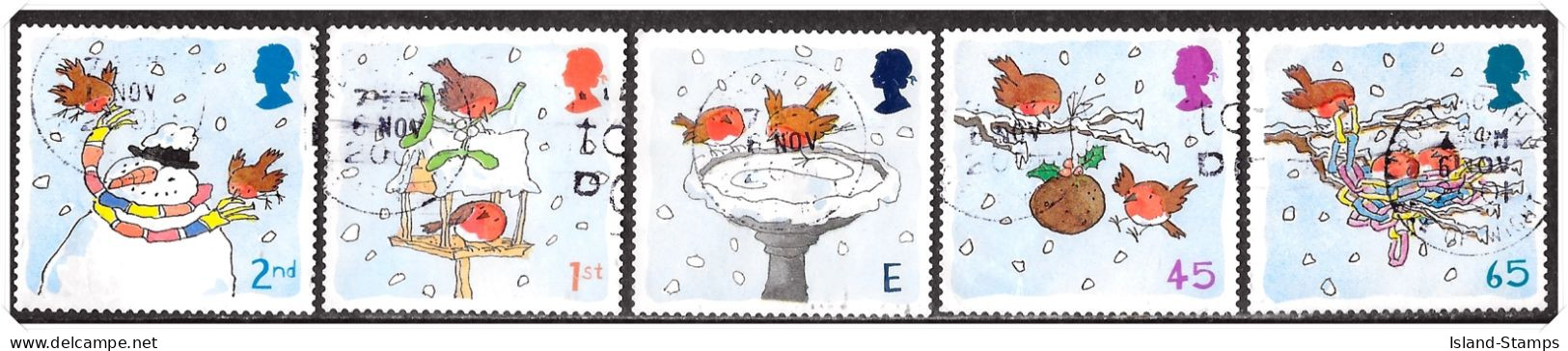 2001 Christmas Fine Used Hrd3a - Oblitérés