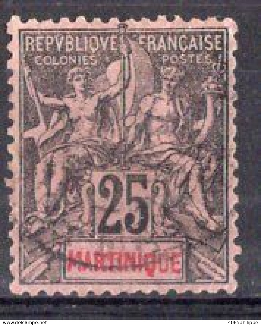 Martinique Timbre-poste N°38 Oblitéré TB Cote : 4€50 - Gebraucht