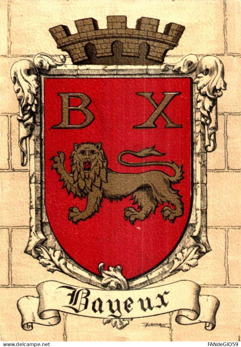 BARDAY  Lot : ROC AMADOUR : Blason - Armoiries -  : Blason - Armoiries -      ////36 - Bayeux